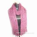 Hand Knitted Scarf for Winter, Warm and Trendy